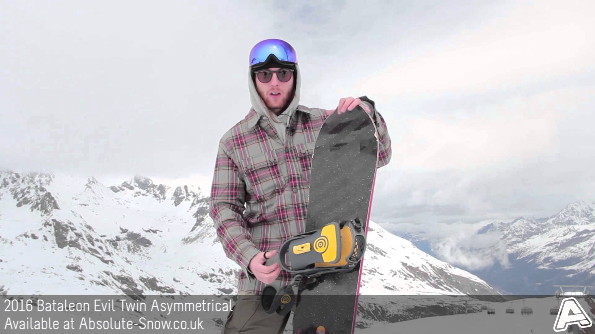 2015 / 2016 | Bataleon Evil Twin Asymmetrical Snowboard | Video Review