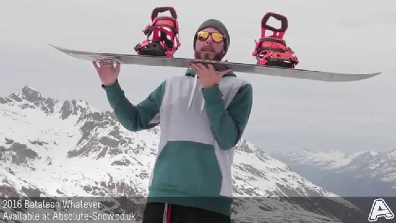 2015 / 2016 | Bataleon Whatever Snowboard | Video Review