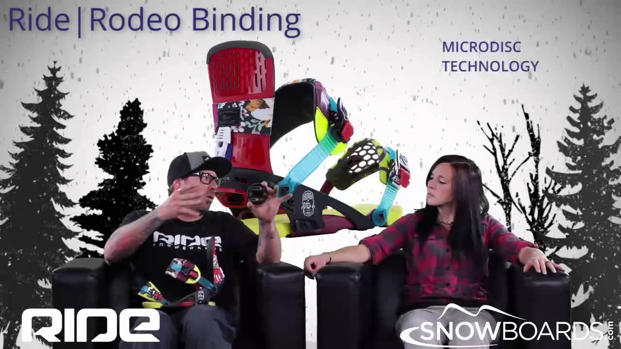 2015 Ride Rodeo Mens Binding Overview by SnowboardsDOTcom