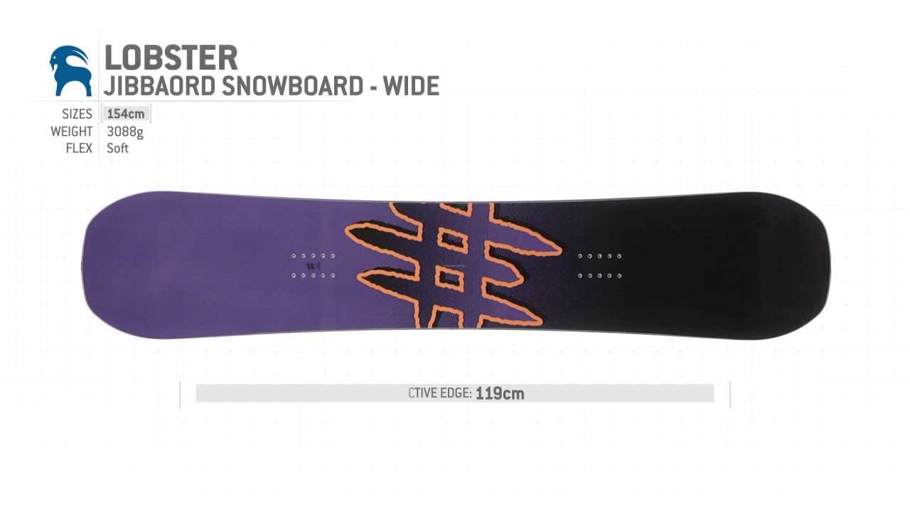 Lobster Jibbaord Snowboard – Wide
